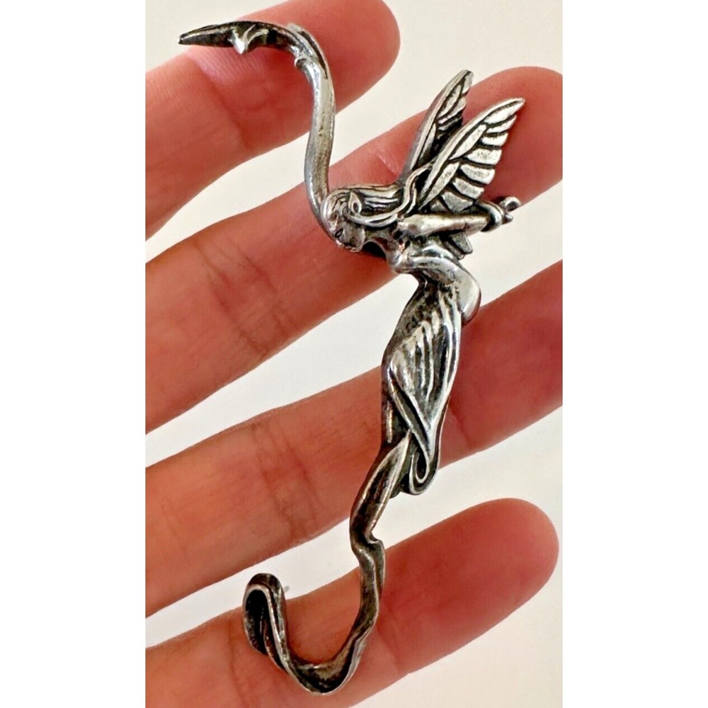 Alchemy Whispering Fairy Left Ear Wrap earring Gothic Pixie Signed England 2018